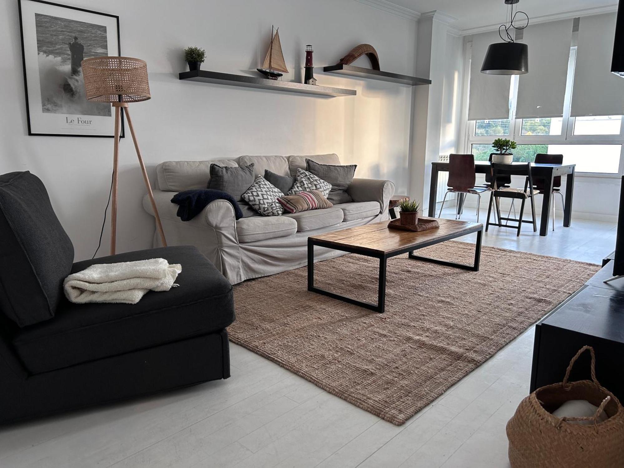White Cozy Flat In Donostia Apartment San Sebastian Bagian luar foto